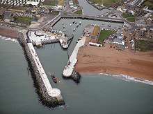 Aerial view of West Bay Harbour (December 2004)