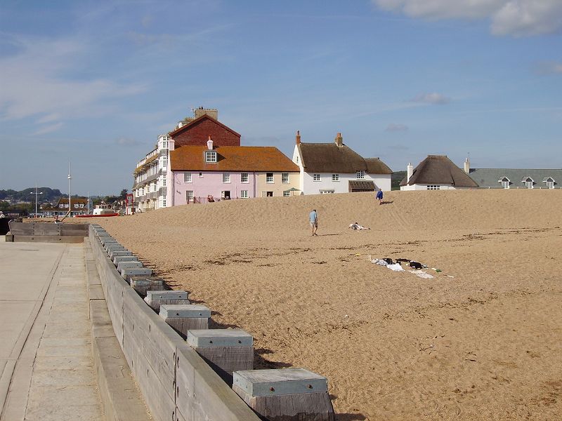 West Bay, East Beach cottages