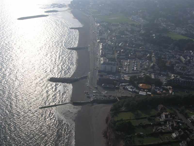 Sidmouth, approaching from the east