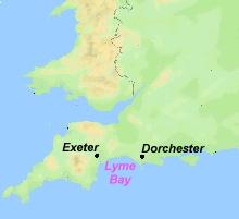 Lyme Bay Location