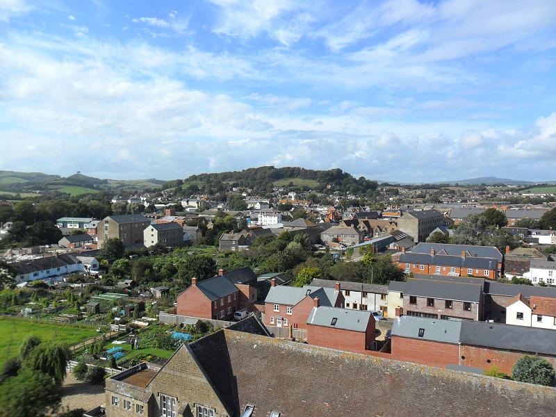 Dorset Photo Gallery Bridport, St Mary's Tower to Allington