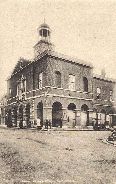 Bridport - Town Hall, 1902