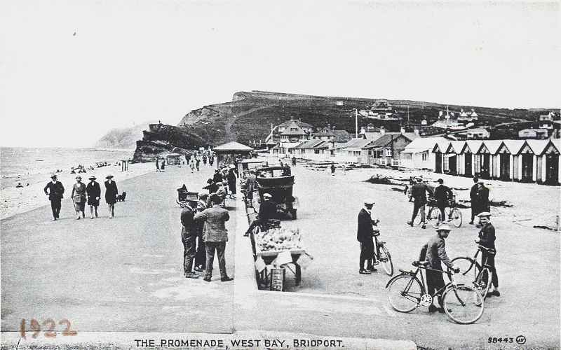 Esplanade...1922, looking towards West Cliff