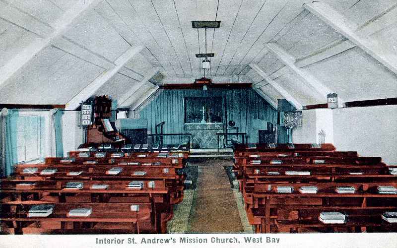 Inside St Andrews Mission Church