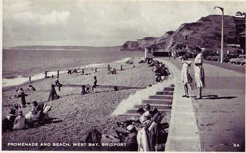 West Bay Esplanade looking West, 1950's